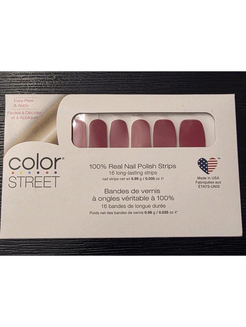 Color Street Beijing Beauty Nail Polish Strips 16 Ct 100% Real Nail Polish, New